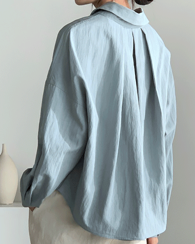 베키아 스프링 드롭 모달 셔츠(55~77)